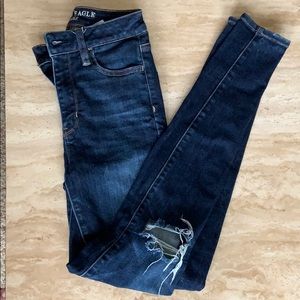 American Eagle super high rise jegging